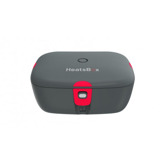 HeatsBox HB-04-102B elektrinė priešpiečių dėžutė 100 W 0,925 L Juoda Suaugusiems