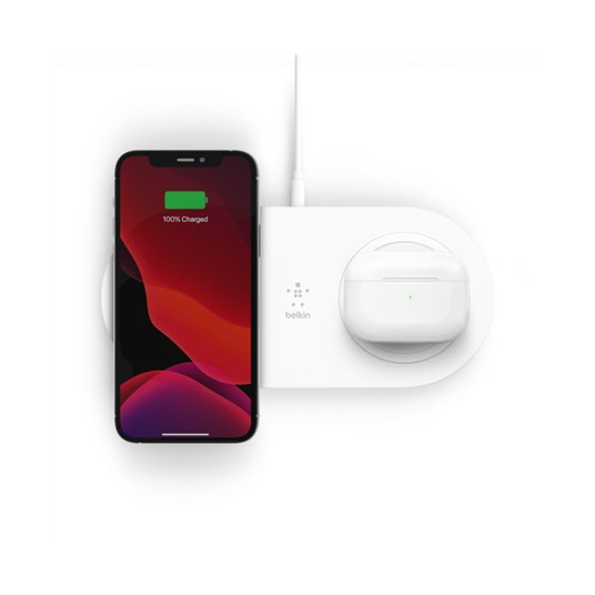 Belkin BOOST CHARGE Dvigubas belaidis įkrovimas