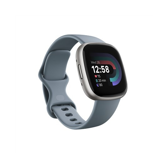 Fitbit Versa 4 – platininis – išmanusis laikrodis su