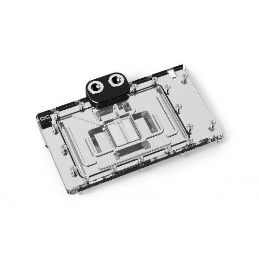 Alphacool Core RTX 4090 GameRock + Phantom su galine plokšte - akrilas + nikelis
