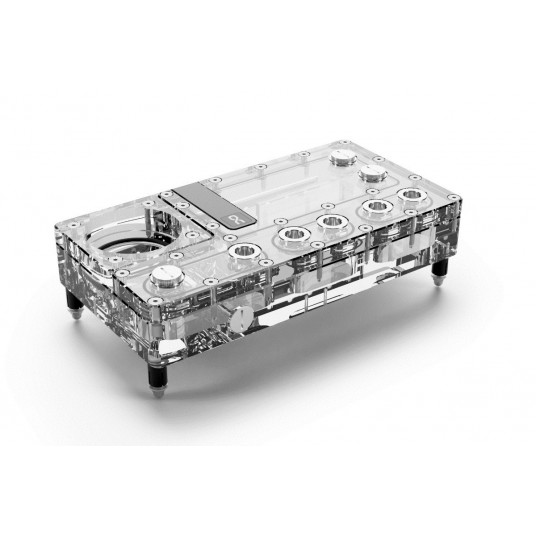 „Alphacool Core Distro“ plokštė 240 mm dešinė VPP/D5, ARGB – akrilas