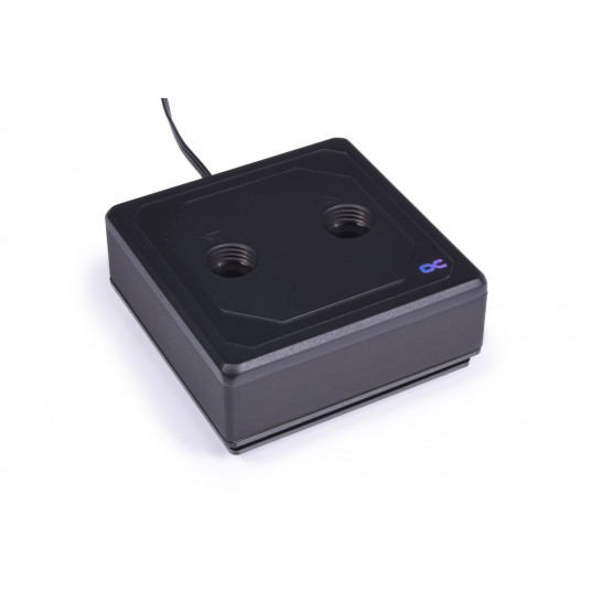 „Alphacool Ice Block XPX Aurora Edge CPU Cooler“ – žalvario juodos spalvos skaitmeninis RGB