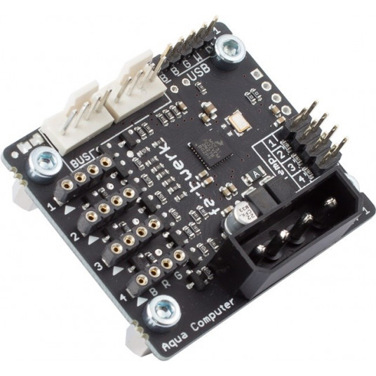 aqua kompiuteris farbwerk USB, Bluetooth ir aquabus variantas