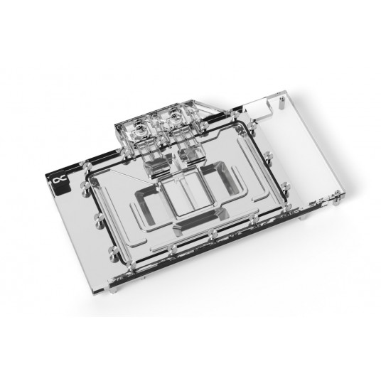 „Alphacool“ ledo blokas „Aurora GPX-N RTX 4090“ su galine AMP plokšte – akrilas