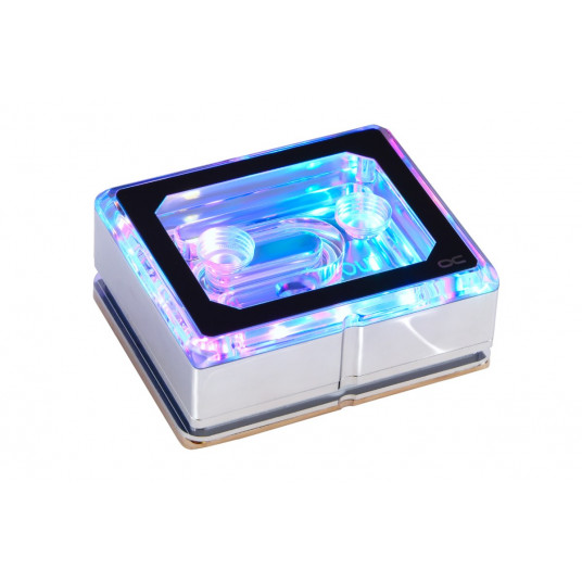 Alphacool Ice Block XPX Aurora Pro CPU, Skaitmeninis RGB – Akrilo chromas