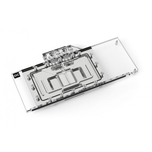 „Alphacool“ ledo blokas „Aurora Acrylic RX 7900XTX Merc 310“ su galine plokšte