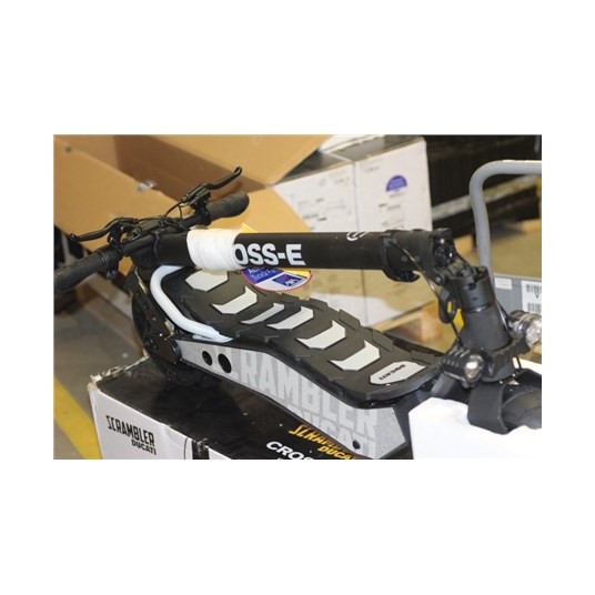 IŠPARDAVIMAS. „Ducati“ elektrinis paspirtukas „Scrambler Cross E“, juodas