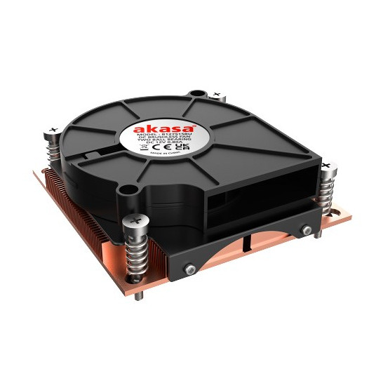 Akasa AK-CC7401BT01 1U žemo profilio procesoriaus aušintuvas – LGA 1700 lizdas