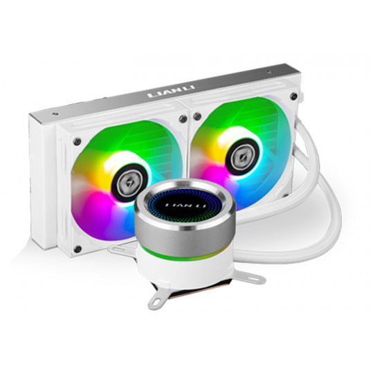 Lian Li GALAHAD 240 v2 AiO CPU aušintuvas, ARGB – baltas