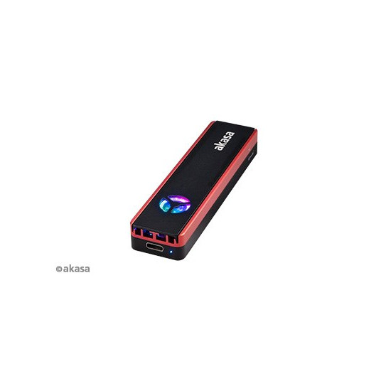Akasa Vegas SSD Mate, M.2 SATA / NVMe SSD į USB3.2 Gen2