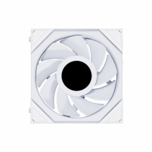 Lian Li UNI FAN TL LCD Reverse Blade serijos ventiliatorius – 120 mm, baltas
