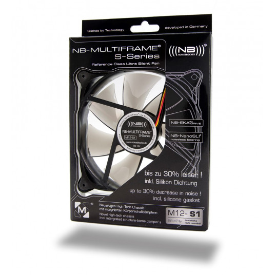Triukšmo blokatorius Multiframe S-Series M12-1 - 120mm