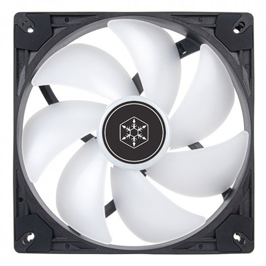 SilverStone VISTA Performance PWM ventiliatorius, ARGB - 140 mm, juodas