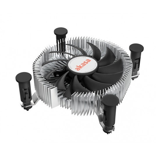 Akasa AK-CC6601EP01 žemo profilio procesoriaus aušintuvas – LGA 1700 lizdas, 26,9 mm aukščio