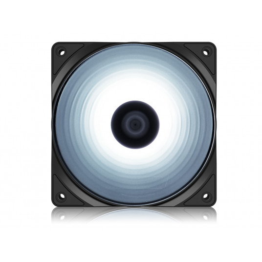 DeepCool RF120W Kompiuterio korpusui Ventiliatorius 12 cm Juoda, Permatomas 1 vnt