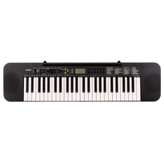 Casio CTK-240 MIDI klaviatūra 49 raktai Juoda, Balta