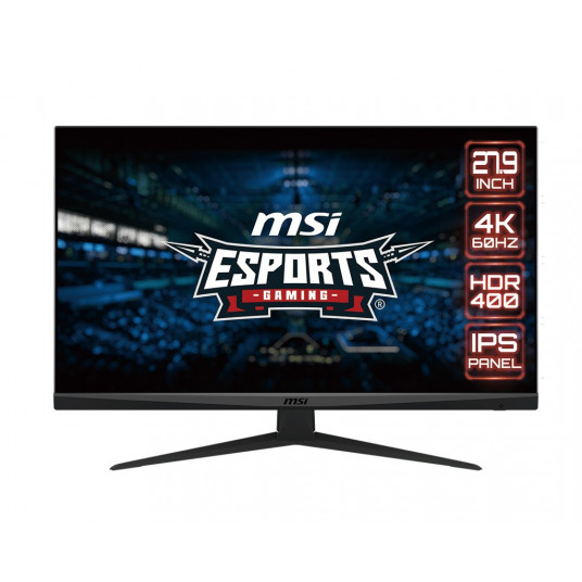 MSI Optix G281UVDE, 70,9 cm (27,9 colio), 60 Hz, FreeSync, IPS - DP, 2xHDMI