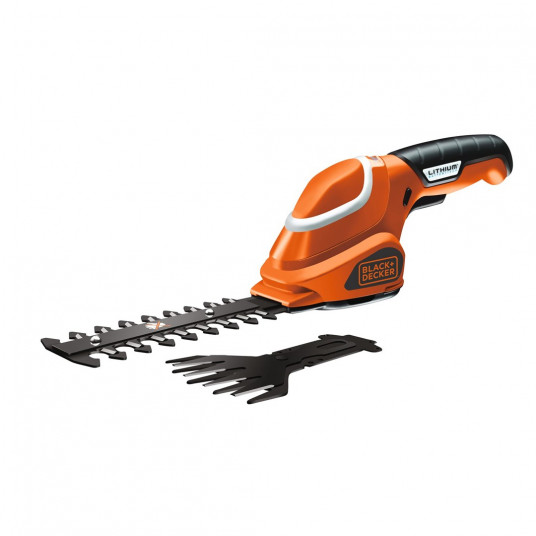 BLACK+DECKER GYVAVOJOMS IR ŽOLĖS ŽIRPYKLĖS 7V 1,2Ah Li-ION GSL700