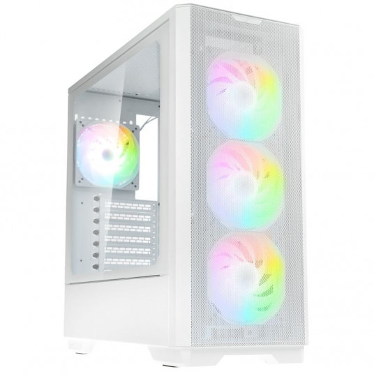 Kolink Unity Solar ARGB Mesh Mid-Tower – baltas