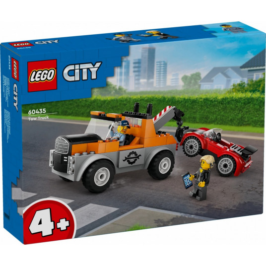 LEGO City Great Vehicles 60435 - Hinausauto ja urheiluautokorjaamo