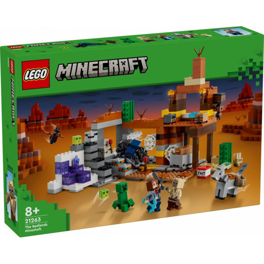 LEGO Minecraft 21263 - Erämaan kaivoskuilu