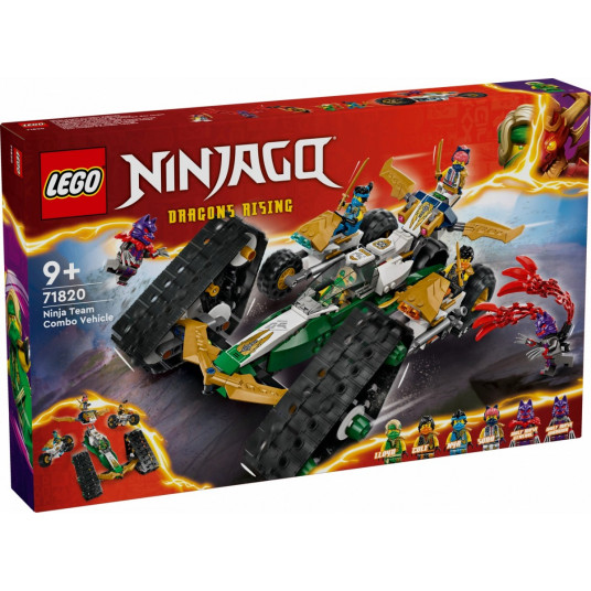 LEGO Ninjago 71820 - Ninjatiimin monitoimiajoneuvo