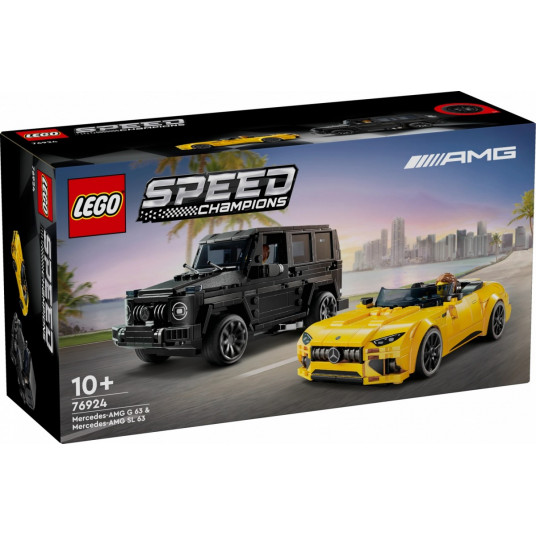LEGO Speed Champions 76924  - Mercedes-AMG G 63 ja Mercedes-AMG SL 63