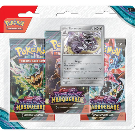 Cards Twilight Masquerade 3-Pak Blister Revavroom