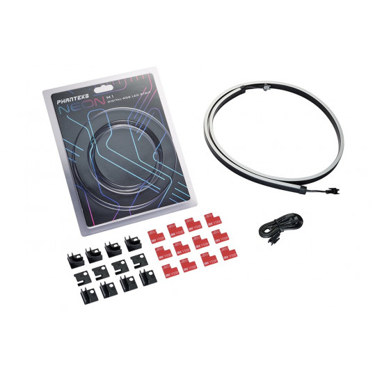 PHANTEKS Neoninė skaitmeninė RGB LED juostelė, 1 m