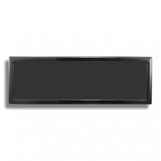 Demciflex dulkių filtras 360mm radiatoriams - juodas/juodas