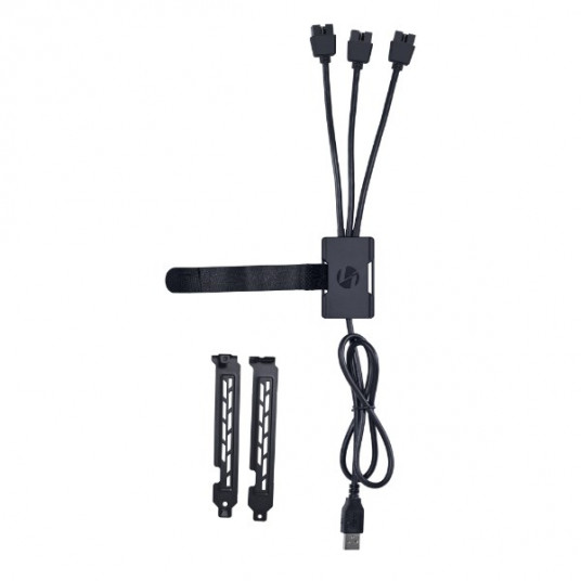 Lian Li PW-U2TPAB USB šakotuvas – juodas