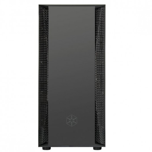 SilverStone Fara B1 Midi-Tower, grūdintas stiklas - juodas