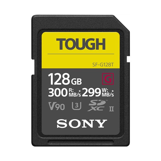 Sony | Tvirta atminties kortelė | UHS-II | 128 GB | SDXC | Flash atminties klasė 10