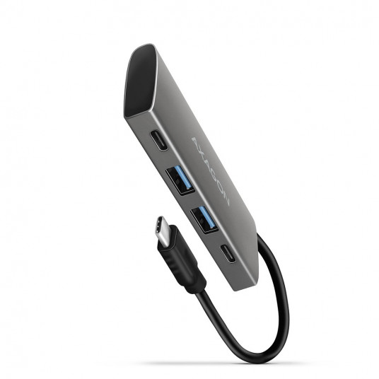 AXAGON HMC-4G2 kelių prievadų šakotuvas, USB 3.1, 2x USB-A, 2x USB-C