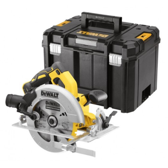 DEWALT DCS570NT-XJ Nešiojamasis diskinis pjūklas 184 mm 18V T-STAK Juoda, Geltona