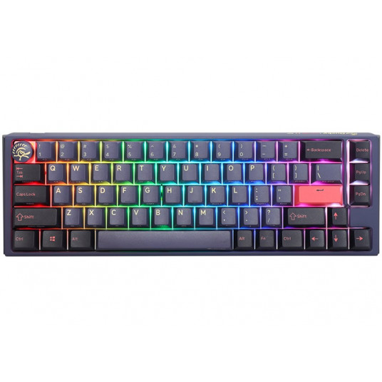 Ducky One 3 Cosmic Blue SF žaidimų klaviatūra, RGB LED – MX-ruda (JAV)