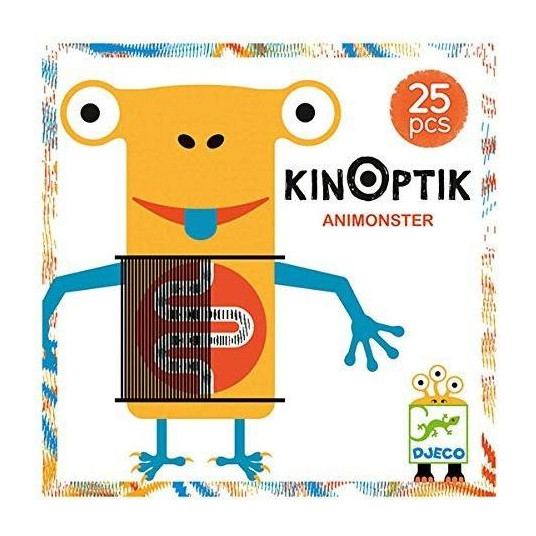 Djeco magnetinis žaidimas "Kinoptik Animonste", DJ05600