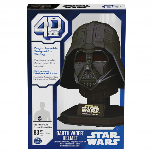STAR WARS 4D dėlionė „Darto Veiderio šalmas“