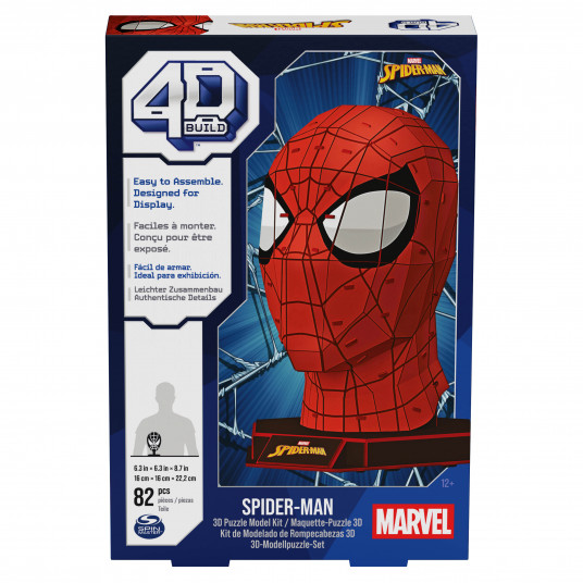 MARVEL 4D dėlionė „Marvel: Žmogus-voras“
