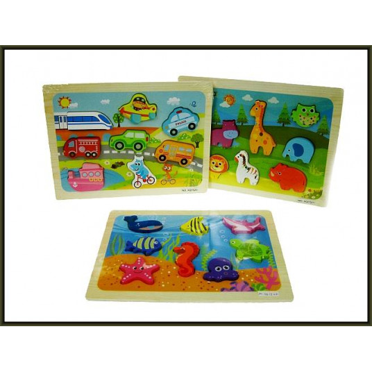 23596 PUZZLE KSZTAŁTY 3 RODZAJE