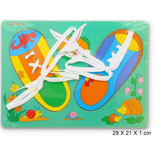 46578 ZABAWKA DREWNIANA BUTY