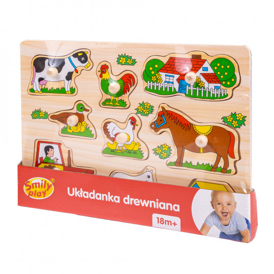 ANEK 83598 UKŁADANKA DREW.FARMA 35989