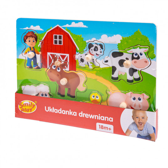 ANEK 83608 UKŁADANKA DREW.FARMA 36085