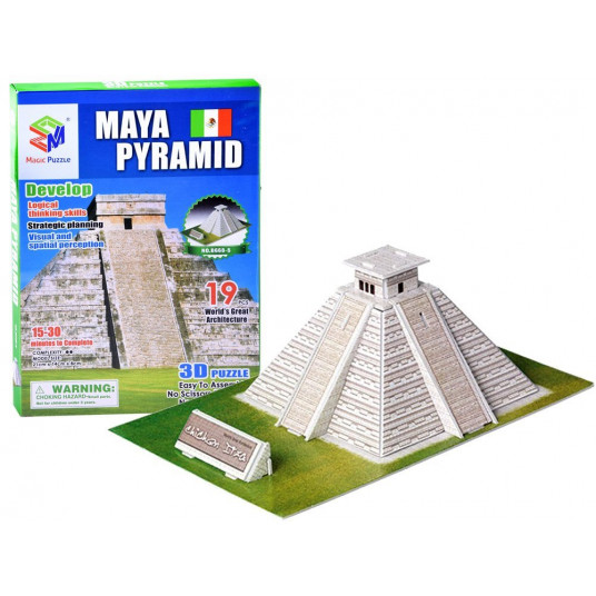 Maya Pyramid 3D galvosūkis 19ele ZA 2601