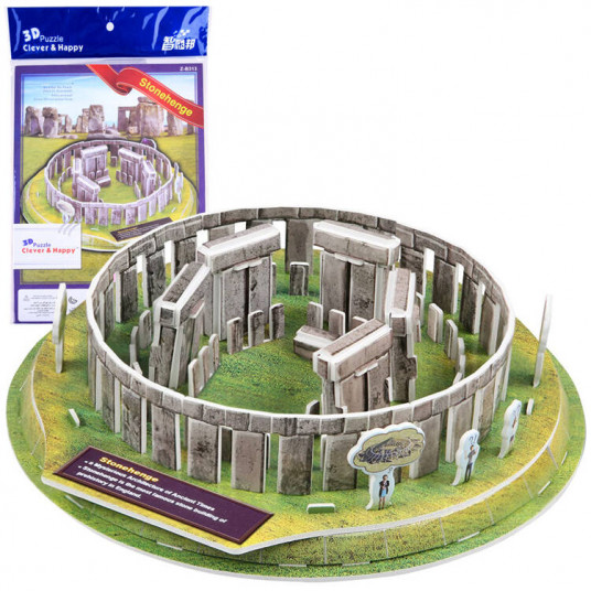 Erdvinis Ppzzle 3D 35 elementai Stonehenge ZA3301