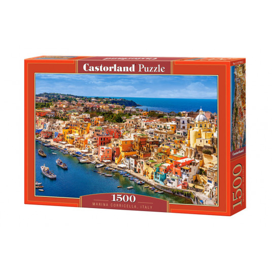 1500 dalių dėlionė Marina Corricella, Italija