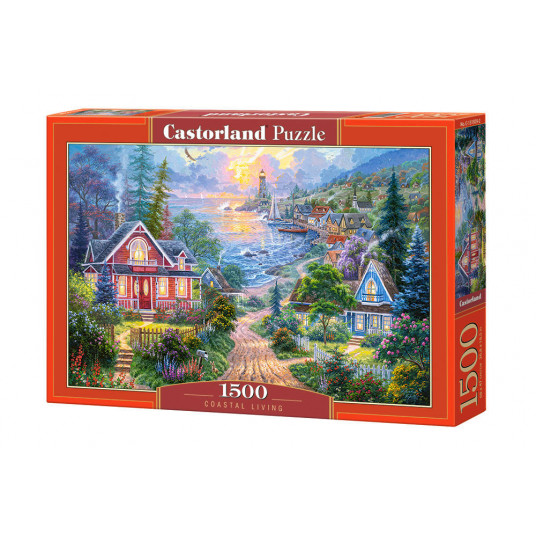 1500 dalių dėlionė Coastal Living