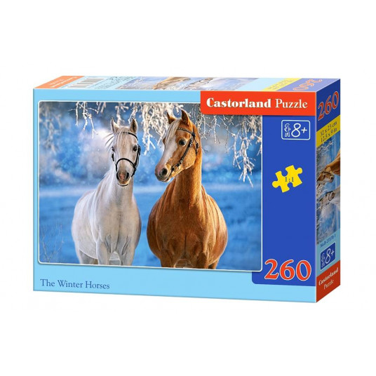 Dėlionė 260 vnt. Žiemos žirgai