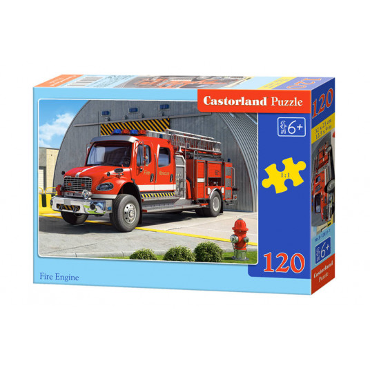 Puzzle 120 pcs. Fire Engine