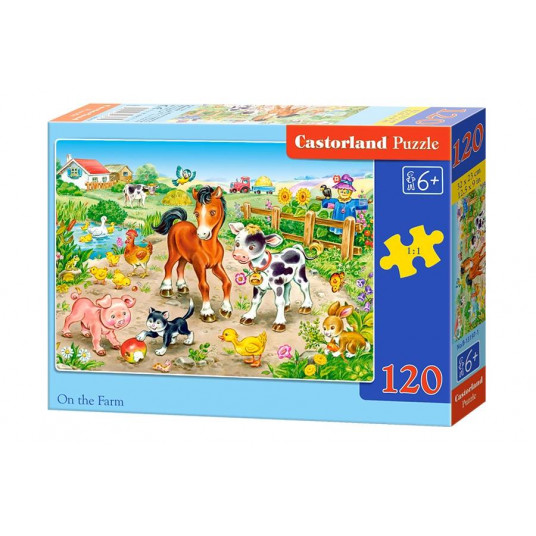 Puzzle 120 pcs. On the Farm